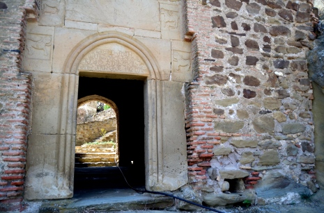 Entrada al monasterio de Lavra