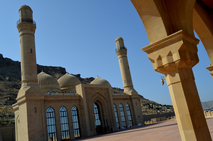 Entrada a la mezquita